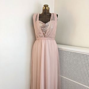 Christina Wu Celebrations sequin tulle dress evening gown